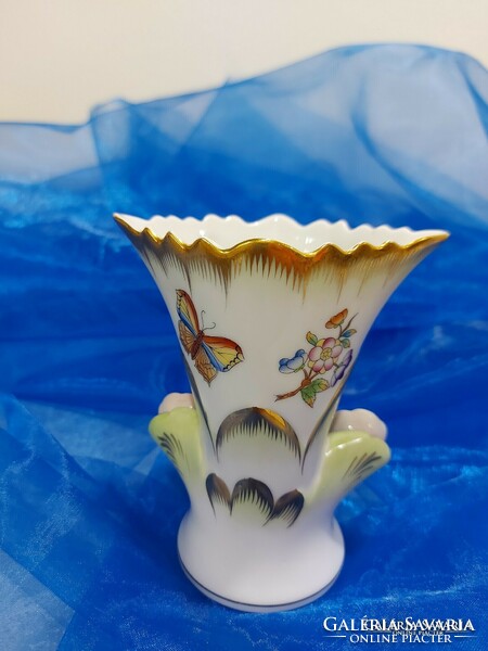 Herendi Viktória mintás,porcelán váza.