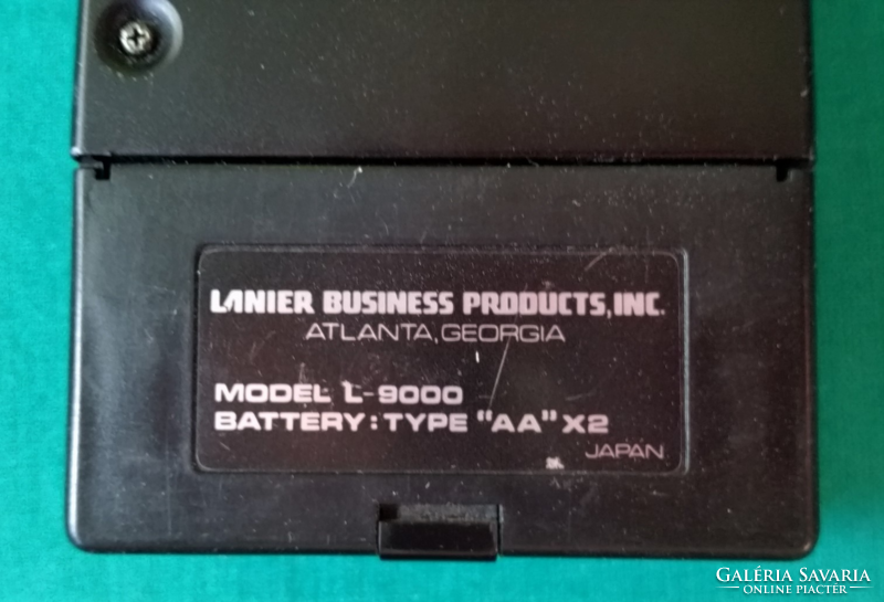 VINTAGE LANIER L-9000 diktafon mikrokazettával