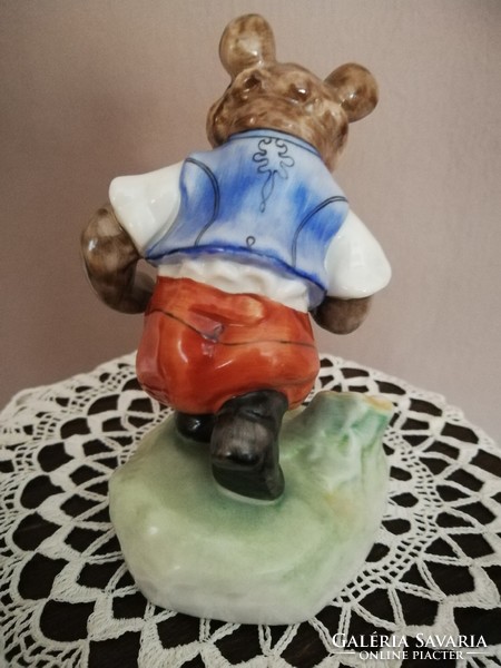 Herend porcelain honey teddy bear!