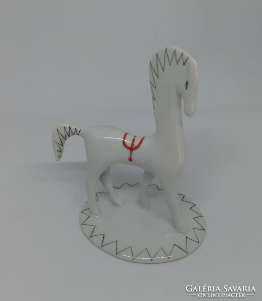 Aquincum porcelain art deco horse!