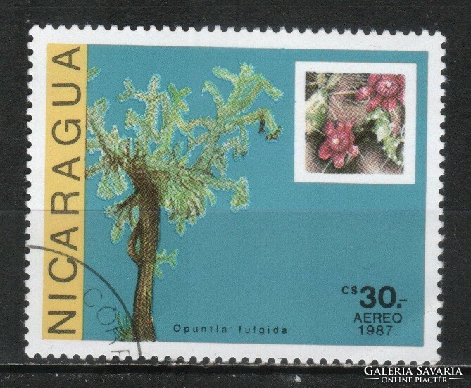 Virág, gyümölcs 0346 Nicaragua Mi 2805     0,50 Euró