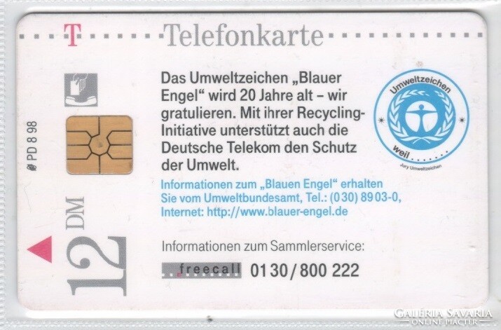 Külföldi telefonkártya 0396 (Német)