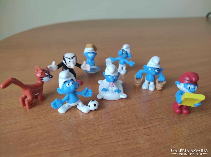 Hupikek dwarf blue figures - 8 pcs