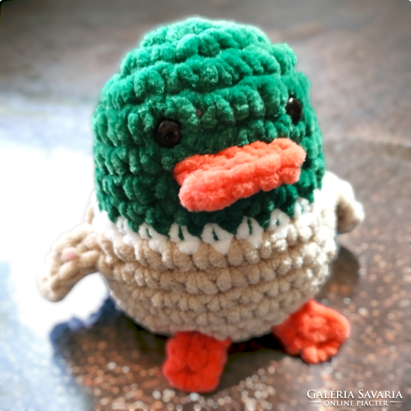 Crochet wild duck