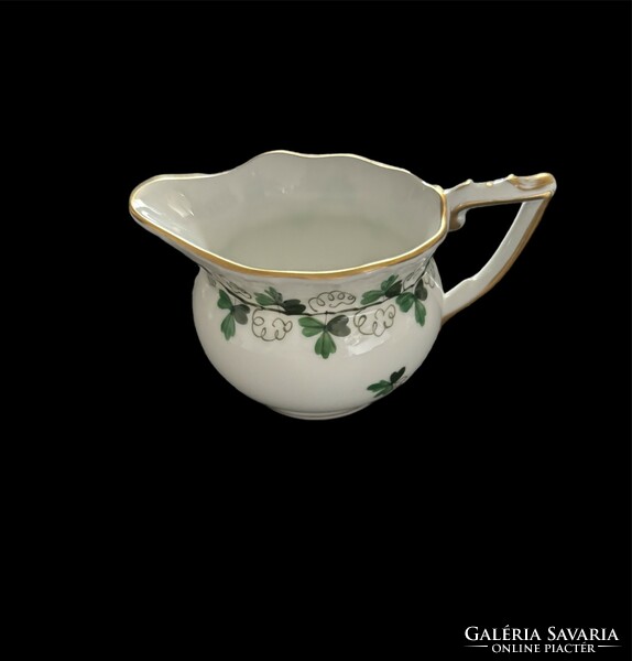 Herend porcelain pitcher with a parsley pattern