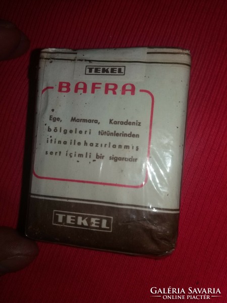 Retro Turkish bafra unopened cigarette from Bosnia, from the time of the Balkan war according to pictures