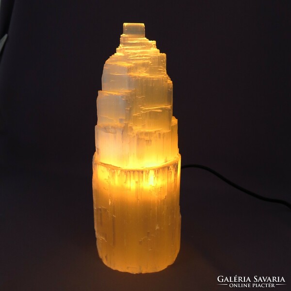 Selenite lamp