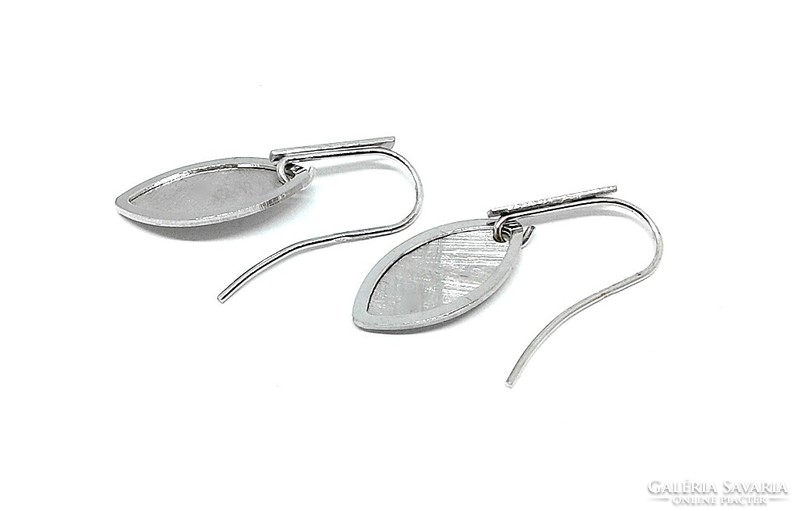 Modern ezüst lógós fülbevaló (ZAL-Ag117721)