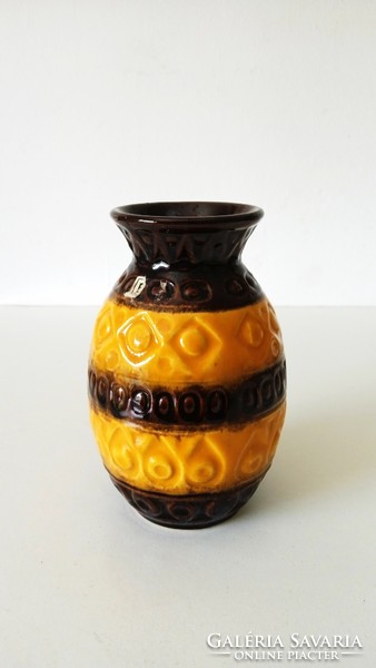 Bay ceramic, bodo mans design vase, 1970s