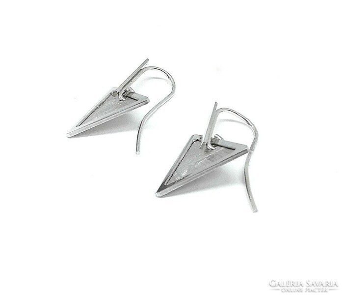 Modern silver dangling earrings (zal-ag117720)