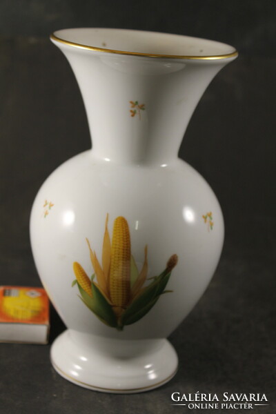 Herend rare corn pattern vase 516