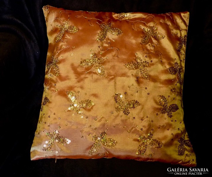 4 silk decorative pillow covers for sale together