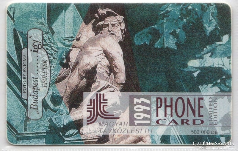 Hungarian phone card 0423 1993 building 3 gem 1 lower moreno 400,000 Pieces