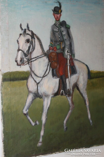 Antique hussar painting 512