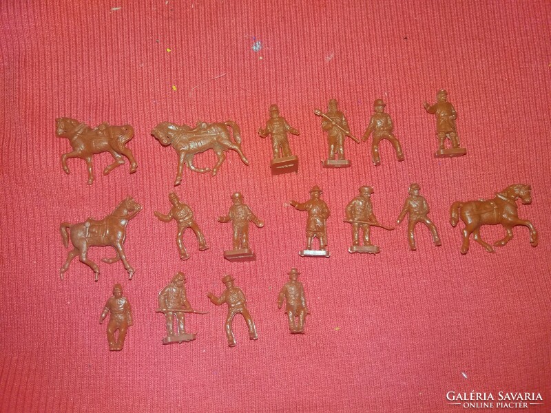 Old esci 1:72 - 1:76 scale model, toy, field table soldiers, usa south civil war in one