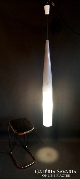 105 Cm Murano glass carved ceiling lamp, negotiable design