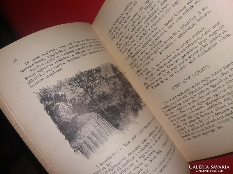 Daniel Defoe : Robinson Crusoe élete és viszontagságai könyv regény a képek szerint FRANKLIN