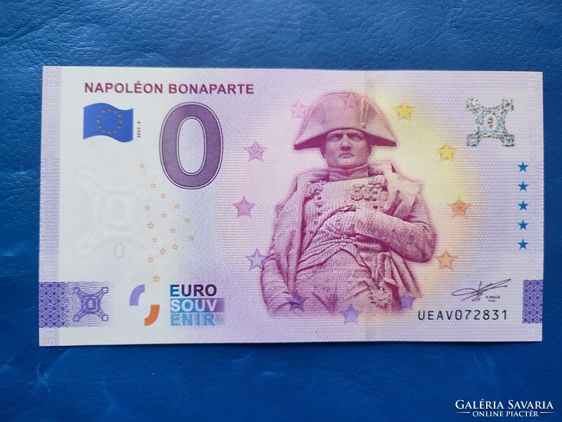 FRANCIAORSZÁG 0 EURO 2023 BONAPARTE NAPOLEON! RITKA EMLÉK PAPÍRPÉNZ! UNC!