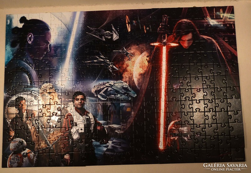 Star Wars,gyűjtői darab,260 darabos puzzle