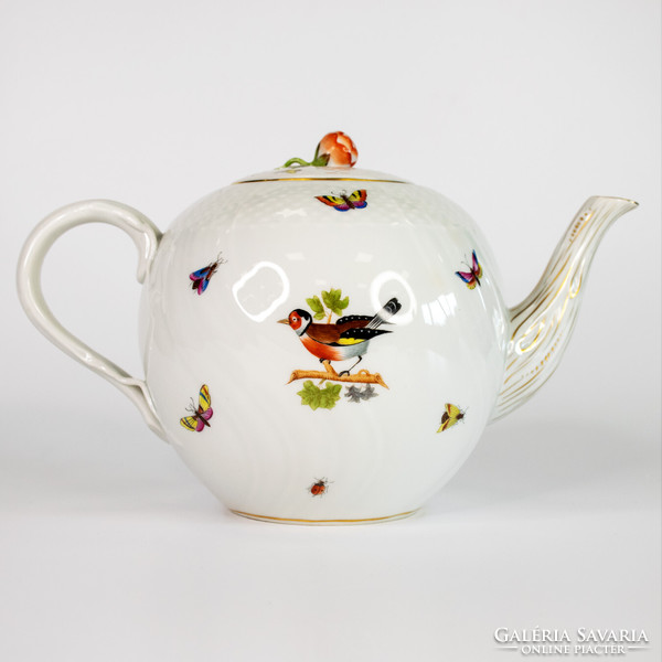 Herend Rothschild patterned tea pot