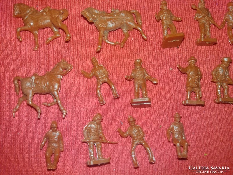 Old esci 1:72 - 1:76 scale model, toy, field table soldiers, usa south civil war in one