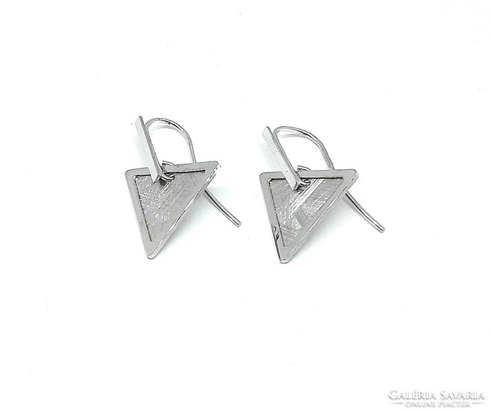 Modern silver dangling earrings (zal-ag117720)