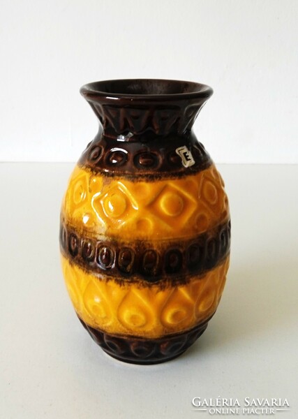 Bay ceramic, bodo mans design vase, 1970s