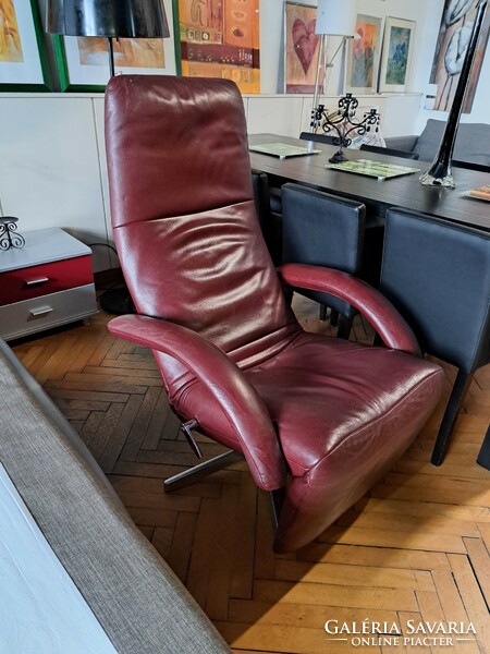 Leather armchair