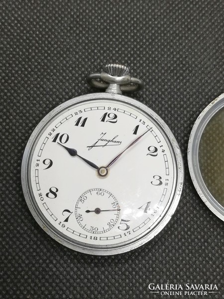 Junghans pocket watch dial + case structure as parts