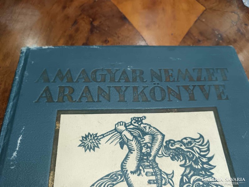 Golden Book of the Hungarian Nation 1914-1918. Original copy from 1921, in good condition