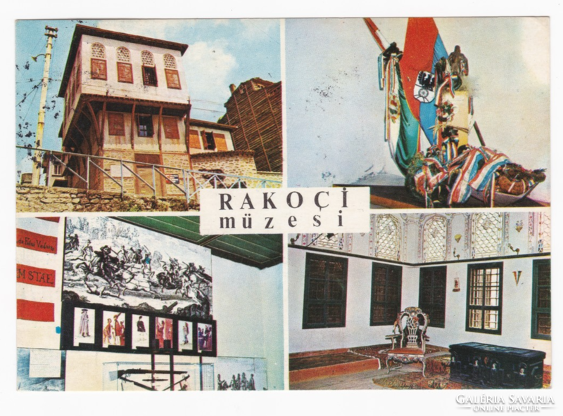 Rákóczi Múzeum Tekirdag - képeslap Törökországból