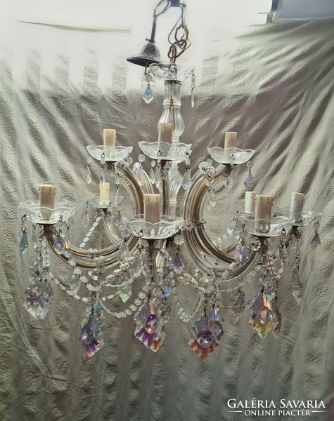 Beautiful Muramó chandelier with 12 arms, in perfect condition