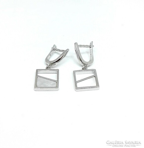Pearl silver earrings (zal-ag116332)