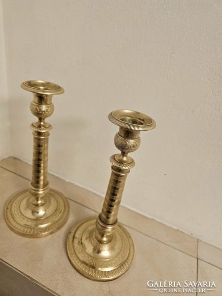 Pair of french candlesticks- empire