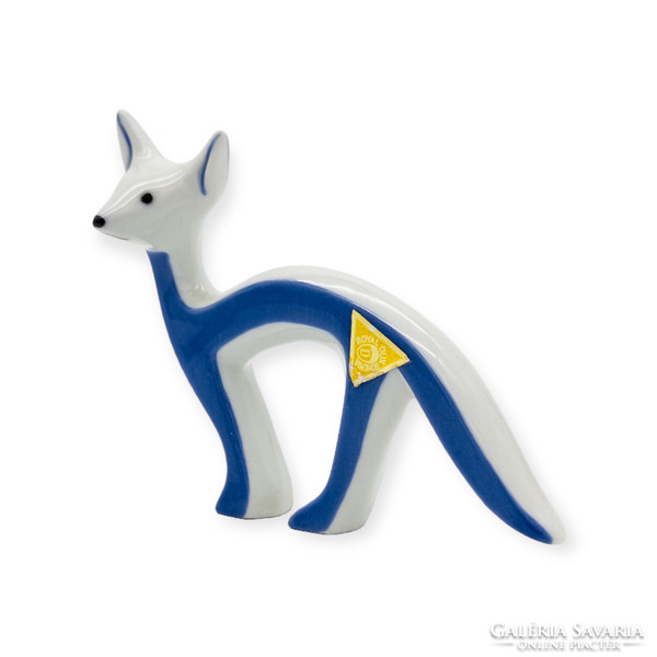 Royal dux porcelain fox