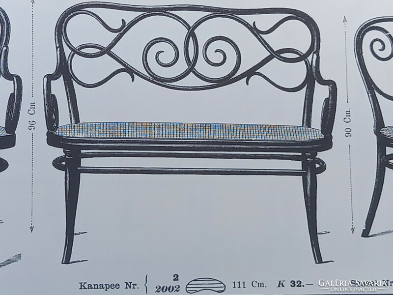 Thonet katalógus 1904 (reprint képes album) német nyelven, Gyűjtők Könyve