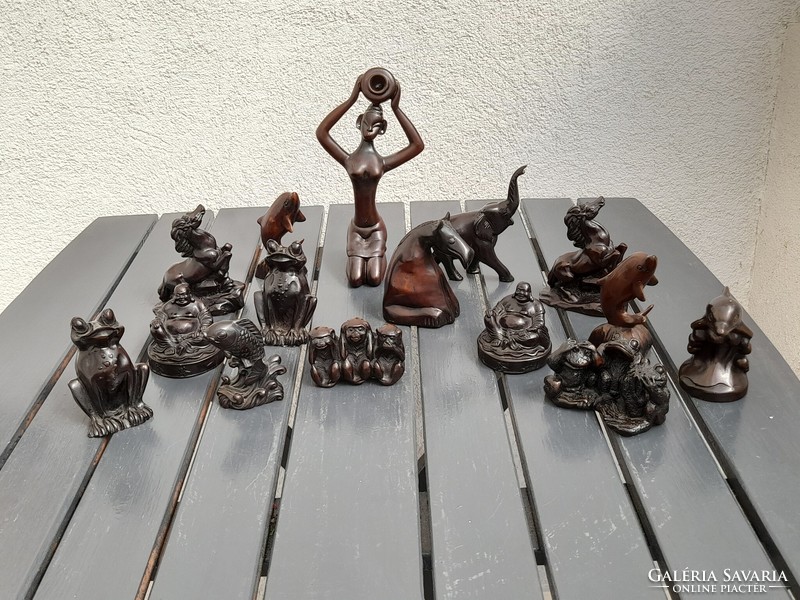 Beautiful sculpture group, 15 pieces in one