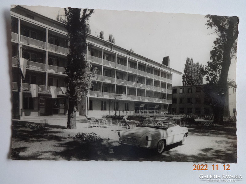 Old, retro postcard: Balatonlelle, Sot May 1. Holiday (1965)