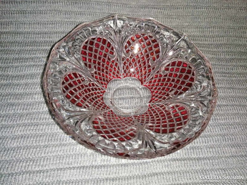 Small serving glass bowl (a14)
