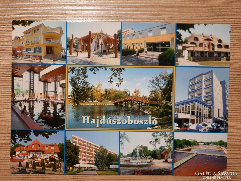 HAJDÚSZOBOSZLÓ- retro képeslap - postatiszta