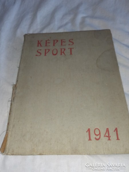 Képes Sport 1941 teljes évfolyam. vászonkötésben