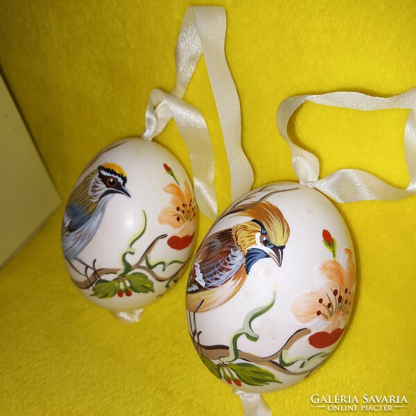 5 db, különleges, egyedi festéssel festett húsvéti tojások. Dekoráció.