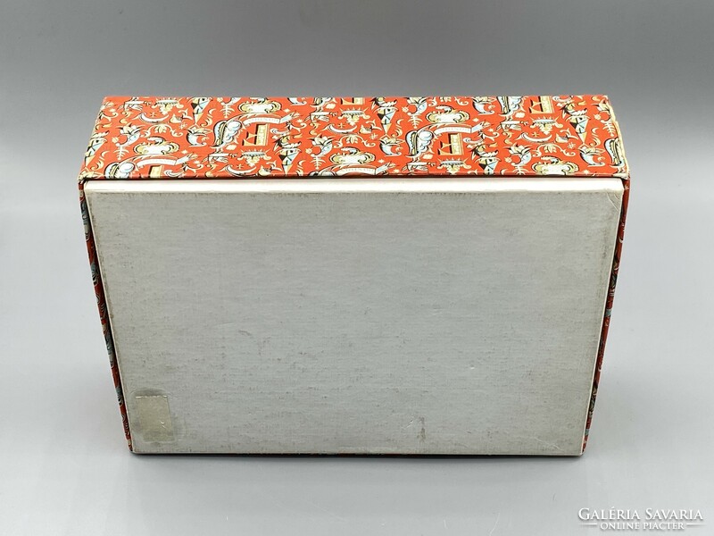 Szép állapotú Kozma Lajos tervezte FLORIS bonbonos doboz c.1930