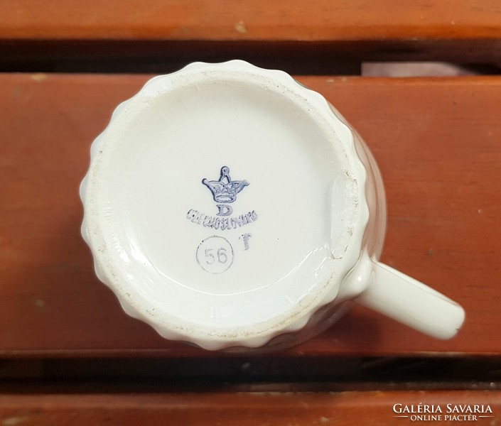 Czechoslovakian porcelain teacups (cesky porcelan dubi)