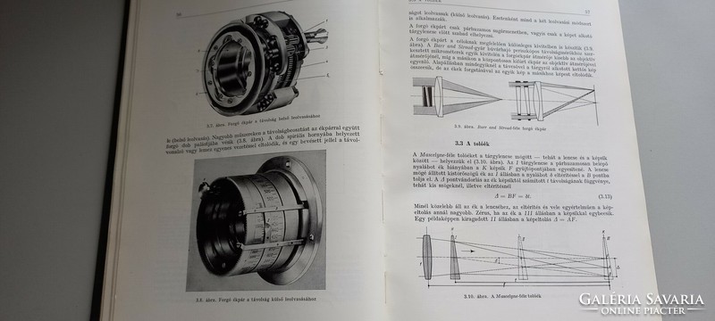 Bárány mitnyán optimechanikai instruments technical book publisher, 1961