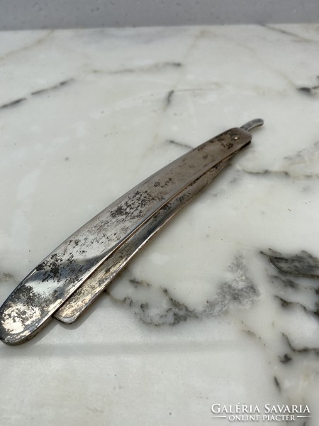 Antique 925 silver razor blade