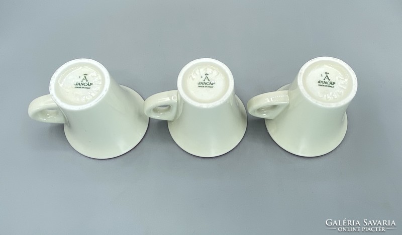 3 pieces of old Gerbeaud porcelain coffee cups from before the war