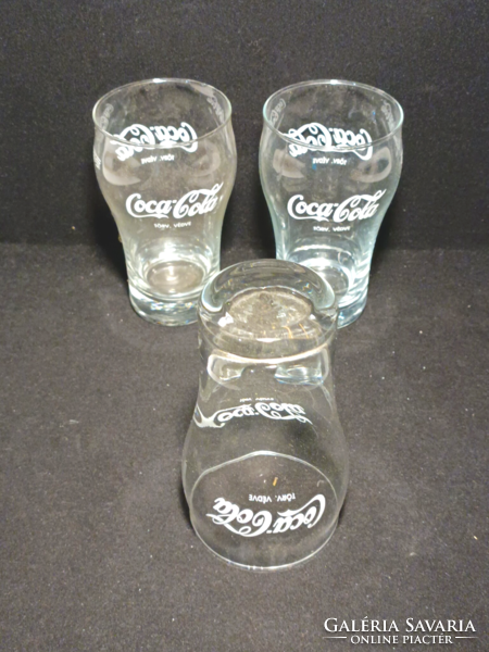 Retro coca-cola glasses