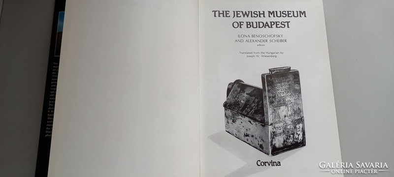 The Jewish Museum of Budapest  Ilona Benoschofsky
