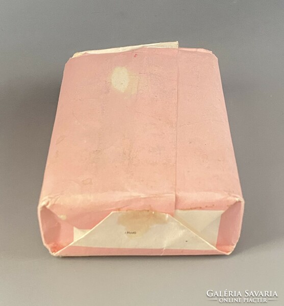 Exotic soap in its original packaging, designed by Lukáts Kató in the 1940s